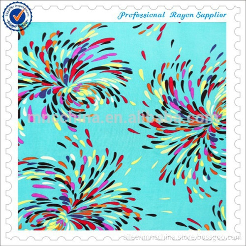 snurrat rayon Challis grundtyg